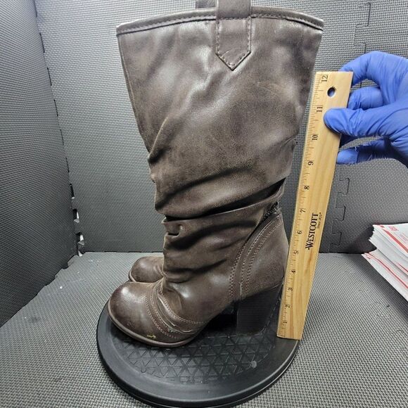 Womens Sz 10 Brown Rocket Dog Shelly Heeled Boots - Picture 3 of 10